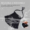 Cloth Face Masks with Nose Wire 3D Shape Adjustable Earloop Washable and Reusable Face Mask for Men Women