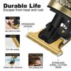 Electric Hair Clippers for MenProfessional Beard Trimmer Men CordlessPrecision TBladed with6 Limit CombsOutliner Grooming Baldheaded ShaverUSB Ty