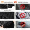 Fireowl Garden Furniture Cover Waterproof - 242x162x100cm Rectangular Outdoor 6 - 8 Seater Patio Rattan Table & Chair Set Covers- 600D Heavy Duty