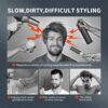 2in1 Men Hair Wax Gel with CombNew Styling Product with Strong Firm Hold for Side Part Pompadour Slick Back LooksGrooming Product Easy to Wash O