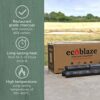 Ecoblaze Charcoal Briquettes - Ultimate BBQ and Grilling Charcoal Briquette - Restaurant Grade (Charcoal Briquettes, 10kg)