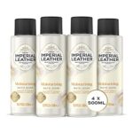 Imperial Leather Moisturising Bath Soak  Rich  Creamy Bubble Bath with Cotton Flower  Vanilla Orchid Fragrance  Gentle Body Skin Care 4500ml Whit
