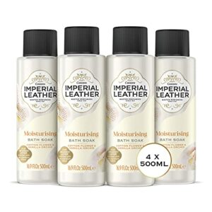 Imperial Leather Moisturising Bath Soak  Rich  Creamy Bubble Bath with Cotton Flower  Vanilla Orchid Fragrance  Gentle Body Skin Care 4500ml Whit