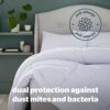 Silentnight Anti Allergy Double Duvet 7.5 Tog - All Year Round Quilt Duvet Anti-Bacterial and Machine Washable - Double Bed