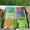 O Naturals 6Piece Green Tea Herbal Essential oils Bar Soap Collection Moisturizing Face  Body Cleanser Anti Acne Aromatherapy Gift Set Vegan Orga