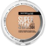 Maybelline Powder Foundation Longlasting 24H Wear Medium to Full Coverage Transfer Water  Sweat Resistant SuperStay 24H Hybrid Powder Foundation