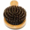 100 Boar Bristle Hair Brush Set. Soft Natural Bristles for Thin and Fine Hair. Restore Shine And Texture. Wooden Comb Travel Bag and Spa Headband
