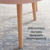 JKGHK Living Room Nesting Table Round Modern Nesting Coffee Table Set Of 2 Multifunction Creative Side End Tables For SofaBalconyBedroomEasy Asse