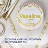 Vaseline Pink Diamond Limited edition Lips Collection including Cocoa original  Pink Diamond lip balm tins