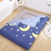 Japanese Futon Cover with Zipper 100% Cotton Cover for Traditional Floor Futon Mattress Removable Washable Without Mattress