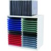 Fellowes CD Storage Unit, Holds 30 Discs + 18 on Top of CD Rack, Grey & Hama CD Rack for 20 CDs (CD storage for hanging or standing, space-saving