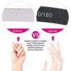 URAQT 15PCS Nail Files Professional Nail File Set Curved Fingernail Files DoubleSided Emery Board Manicure Tools for Home and Salon Use 100180 gr
