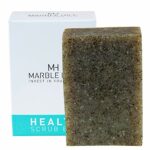 Marble Hill Health Scrub 100g Antifungal Tea Tree Oil Soap Bar Deep cleansing for Acne Athletes Foot Ringworm Toenail Fungus and Body Odour. Prom