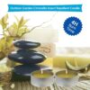 1ABOVE Citronella Tealight Candles Mosquito Fly Insect Repeller Pack of 25 (1)