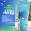 DrDent Teeth Whitening Day and Night Toothpaste  2 PCK  Sensitive Free  Safe for Enamel  Whiter Teeth in 7 Days