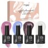 MYGEL by Mylee Gel Nail Polish Spring Summer Quad Colour Set 4x10ml  UVLED SoakOff Nail Art Manicure Pedicure for Professional Salon  Home Use  L
