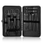 Nail Clippers Professional Manicure Set Nail Grooming Kit for Thick Nails Cuticle Remover Toe Nail Care Cutter Pedicure Kit Nail Clippers Portabl