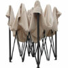 All Seasons Gazebos 3x3m Heavy Duty Fully Waterproof Pop up Gazebo With Accessory Pack - Beige