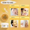ANAiRUi Turmeric Vitamin C Clay Mask With Turmeric Vitamin C and Kaolin clay for Deeply Cleansing and Hydrating Reduce Acne Dark Spots Blackheads