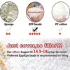 SHANGRONG 7ft Giant Bean Bag Chair Portable Living Room Lazy Sofa Large Giant Huge Fluffy Bean Bag Chair Cover Only Without Filling Storage Soft