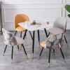Office Business Hotel Lobby Dining Table Set Kitchen Dining Chair Set Chairs for Dining Room Dining Chairs Set of 2 Soft Upholstered Seat Living