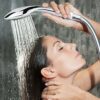 Shower Head, Autkors 5 Spray Modes Universal Handheld Shower Head, Self-Cleaning, Never Clog and Full-Chrome Shower Head Spray for Bathroom