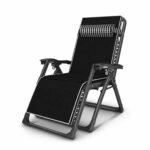 Heavy Duty Garden Furniture Sets Sun LoungerCamping Garden Chairs Folding Zero Gravity Deck Chair Recliner Reclining Waterproof Chaise Loungers M