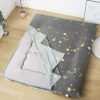 Japanese Futon Cover with Zipper 100% Cotton Cover for Traditional Floor Futon Mattress Removable Washable Without Mattress