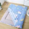 Japanese Futon Cover with Zipper 100% Cotton Cover for Traditional Floor Futon Mattress Removable Washable Without Mattress