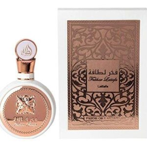 Fakhar Pride Perfume 100 ml Eau de Parfum for Women Arabic Oud Oriental Womens Fragrance Attar Women Halal Musk Notes Rose Jasmine YlangYlang Pat