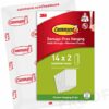 Command Picture Hanging Strips, Value Pack - 14 x 2 Narrow Adhesive Strips - Ideal For Hanging Pictures with Thin Frames - Damage Free Hanging