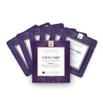 FOREO Call it a Night UFO Activated Facial Mask for Dryness  Fine Lines 7 pack Revitalizing  Nourishing Ginseng  Olive Oil Clean Formula Crueltyf