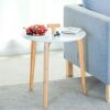 NA Tea Table Living Room Family Small Family Tea Table Small Tea Table Sofa Side Table Small Round Table Style  Short style