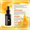 20 Vitamin C Face Serum With Hyaluronic Acid and Vitamin E AntiAgeing Serum 30ml  Flandor Beauty in All of Us