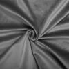 Singinglory Velvet Curtains Pair66x90 DropGrey Thermal Insulated Heavy Eyelet 2 Panels with Tiebacks for Bedroom Silver Grey 66x90