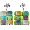 O Naturals 6Piece Green Tea Herbal Essential oils Bar Soap Collection Moisturizing Face  Body Cleanser Anti Acne Aromatherapy Gift Set Vegan Orga