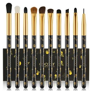 Docolor Eye Makeup Brushes  Goth Eyeshadow Makeup Brush Set Eyeshadow Eyeliner Blending Crease Kit