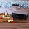 Salter EK2017T Electric XL Deep Fill Sandwich Toaster Press, Panini Press with Non-Stick Plates, Toastie Maker, Cool Touch Handle, Makes 2 Toasti