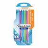 Paper Mate Non-Stop Mechanical Pencil | 0.7mm with Shock-Absorbing Tip | HB #2 | Assorted Barrel Colours | 10 Count