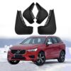 MSILVA 4pcs Compatible with Volvo XC60 2005-2013 car fender front and rear car modification accessories