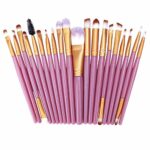 Makeup Brushes Set 20pcs Eye Shadow Foundation Face Powder Eyeliner Eyelash Lip Make Up Brush Cosmetic Beauty Tool Kit with Soft and CrueltyFree