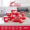 Sistema Microwave Egg Cooker Easy Eggs | Egg Poacher with Steam Release Vent | 270 ml | BPA-Free | Red