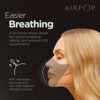 AIRPOP Light SE Reusable Washable Face Mask 4Layer Face Coverings Contoured Fit Lightweight Design AdultKids Face Masks for Repeated Wear