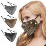 Face Masks Reusable Cloth Face Mask Washable with Adjustable Ear Loops Protective Breathable Face Masks for Women and Men