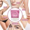 Mylee Professional Waxing Kit with Wax Heater Hard Wax Beads 500g Spatulas  Stripless Depilatory Waxing Pellets Solid Film Beans No Strip Needed
