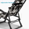 Heavy Duty Garden Furniture Sets Sun LoungerCamping Garden Chairs Folding Zero Gravity Deck Chair Recliner Reclining Waterproof Chaise Loungers M
