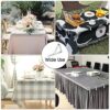 PAXCOO Table Cloth Clips, 30 Pieces Stainless Steel Table Cover Clamps for Indoor & Outdoor Tables Use, Adjustable Table Cloth Holders for Picnic