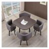 Office Business Hotel Lobby Dining Table Set Office Conference Table Office Table and Chair Set Furniture Dining Table and Chair Combination Livi