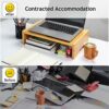 Monitor Riser Stand Bamboo wood Desk & Tabletop Organizer Monitor Mount Computer Laptop