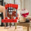 Woodworking Drill Locator, Adjustable Punch Locator Drill Template Guide, Woodworking Punch Locator Drilling Locator Tool Kit for Drilling Hole (